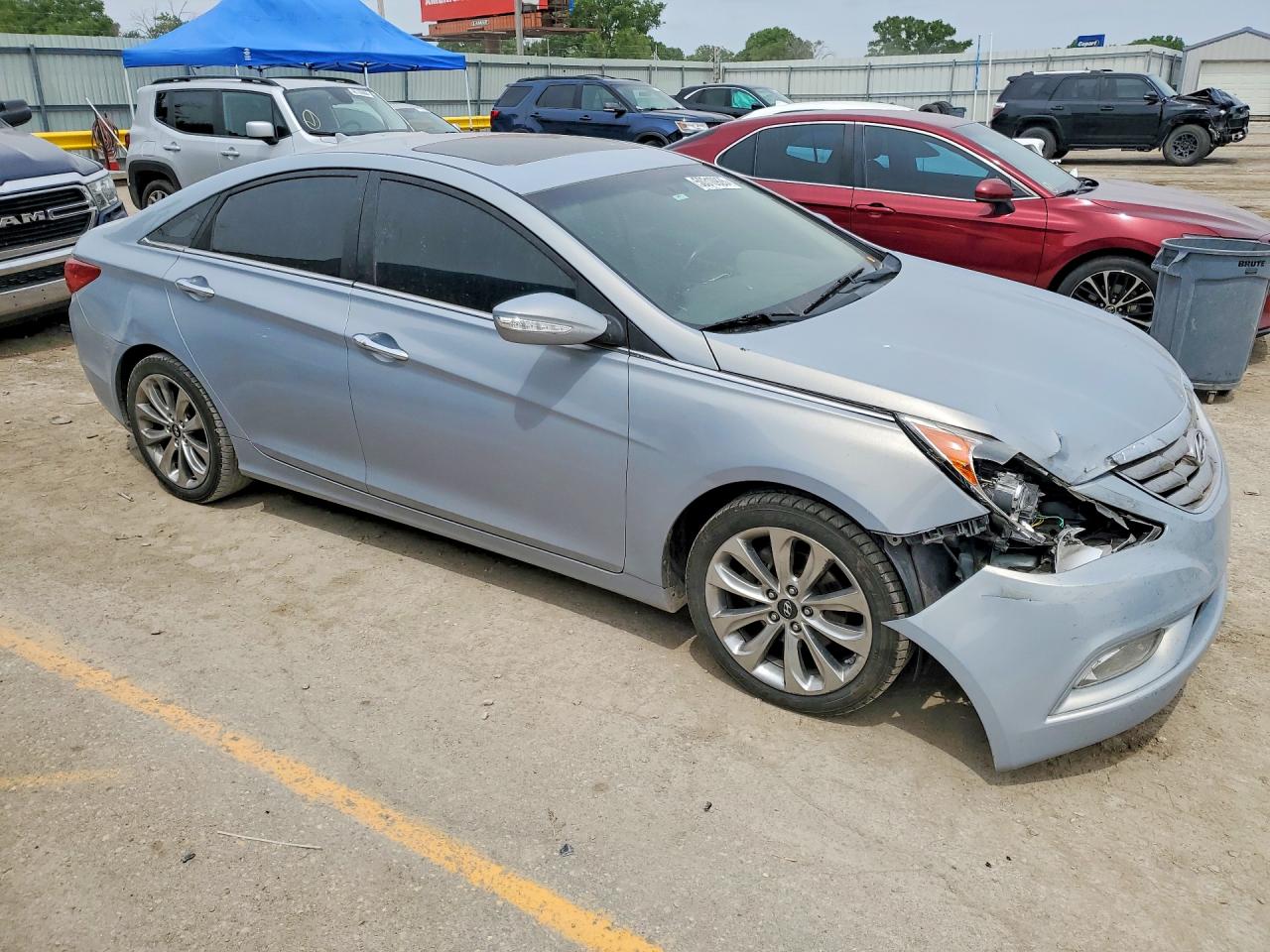 2011 Hyundai Sonata Limited 2.0t Silver vin: 5NPEC4AB2BH227703