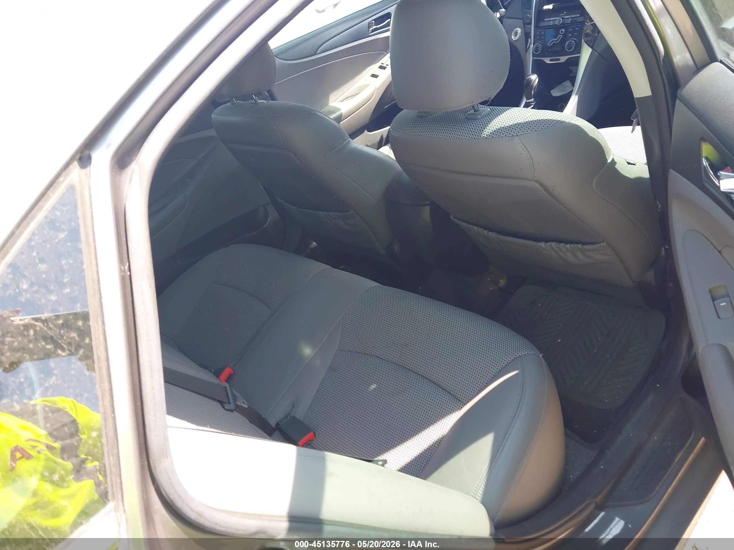 2011 Hyundai Sonata Se 2.0t Gray vin: 5NPEC4AB2BH230004