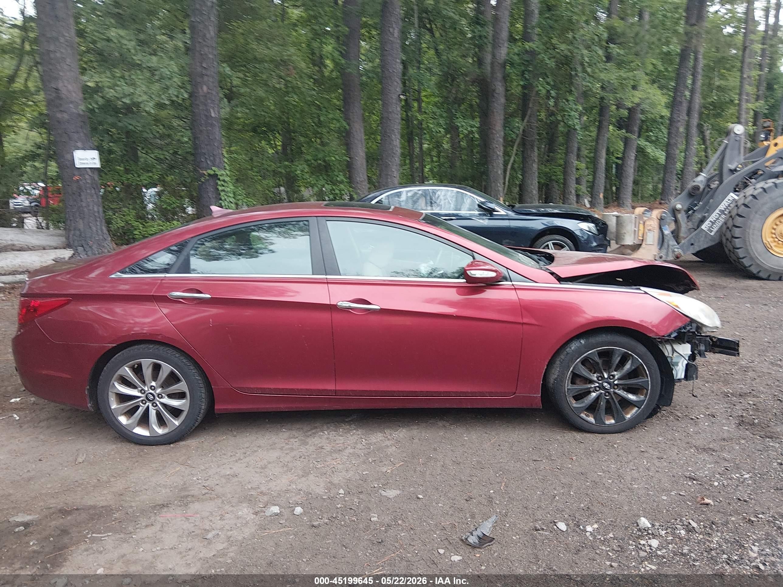 2011 Hyundai Sonata Limited 2.0t Red vin: 5NPEC4AB2BH232092