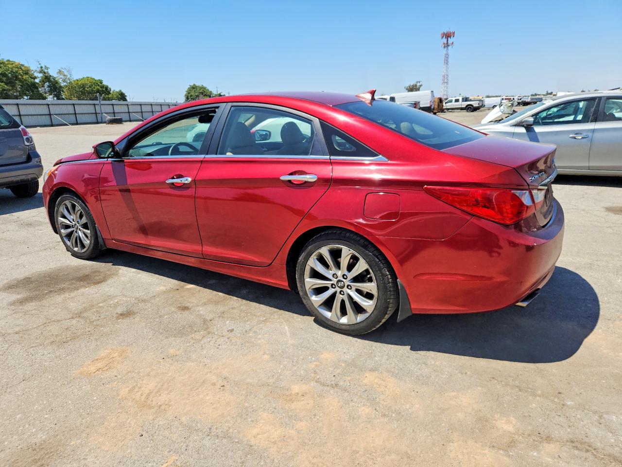 2011 Hyundai Sonata Limited 2.0t Red vin: 5NPEC4AB2BH263651
