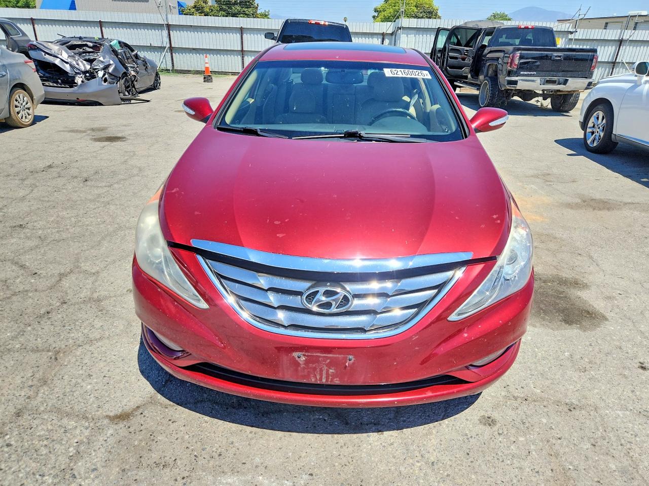 2011 Hyundai Sonata Limited 2.0t Red vin: 5NPEC4AB2BH263651
