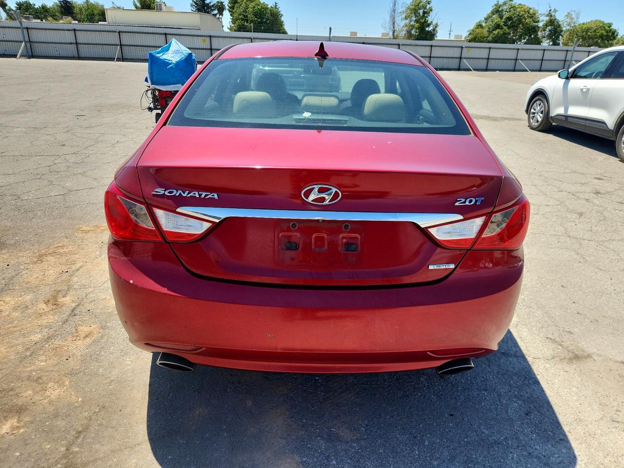 2011 Hyundai Sonata Limited 2.0t Red vin: 5NPEC4AB2BH263651