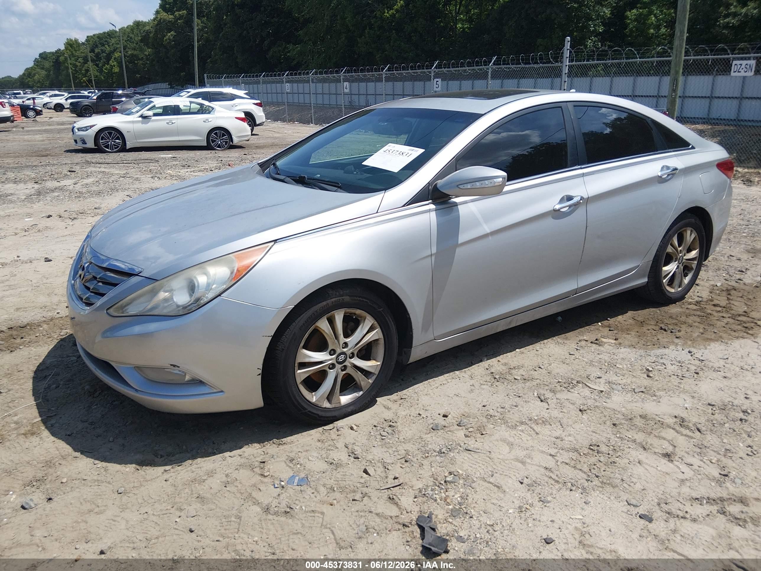 2011 Hyundai Sonata Limited 2.0t Silver vin: 5NPEC4AB2BH305087