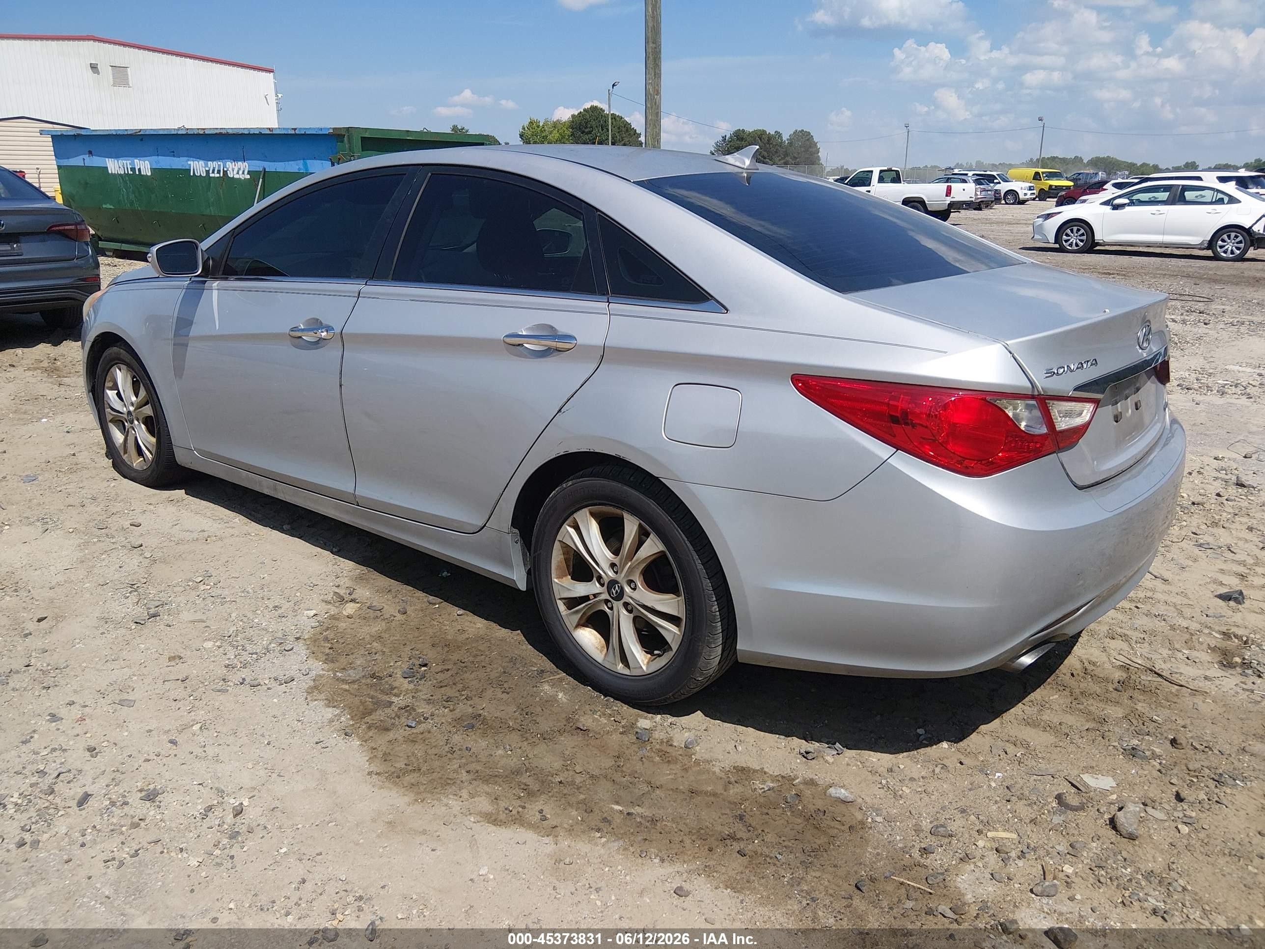 2011 Hyundai Sonata Limited 2.0t Silver vin: 5NPEC4AB2BH305087