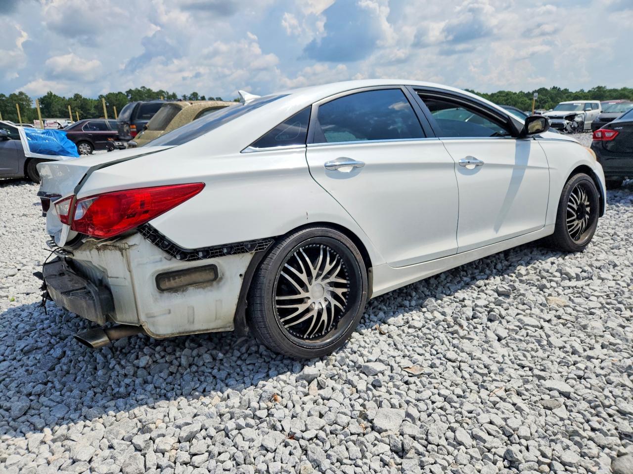2011 Hyundai Sonata Se 2.0t White vin: 5NPEC4AB2BH316414