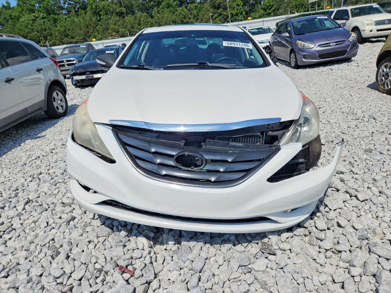2011 Hyundai Sonata Se 2.0t White vin: 5NPEC4AB2BH316414