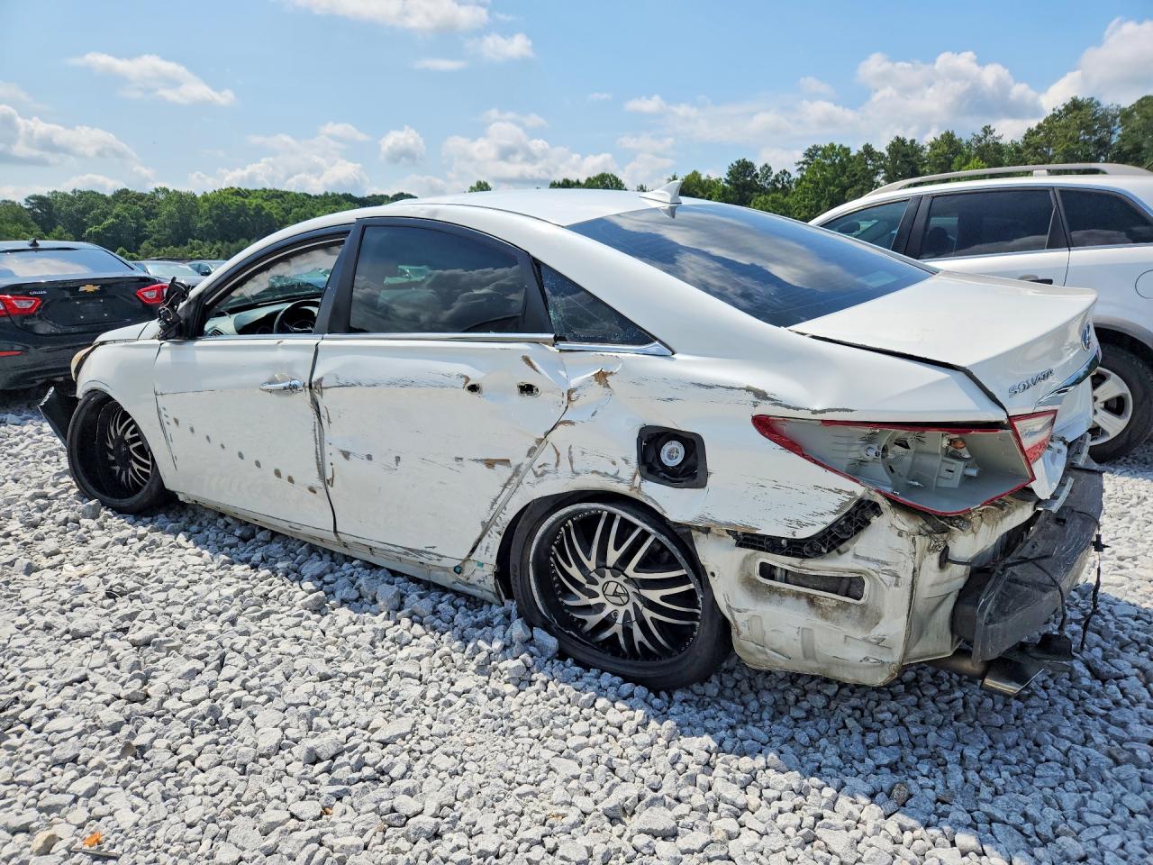 2011 Hyundai Sonata Se 2.0t White vin: 5NPEC4AB2BH316414