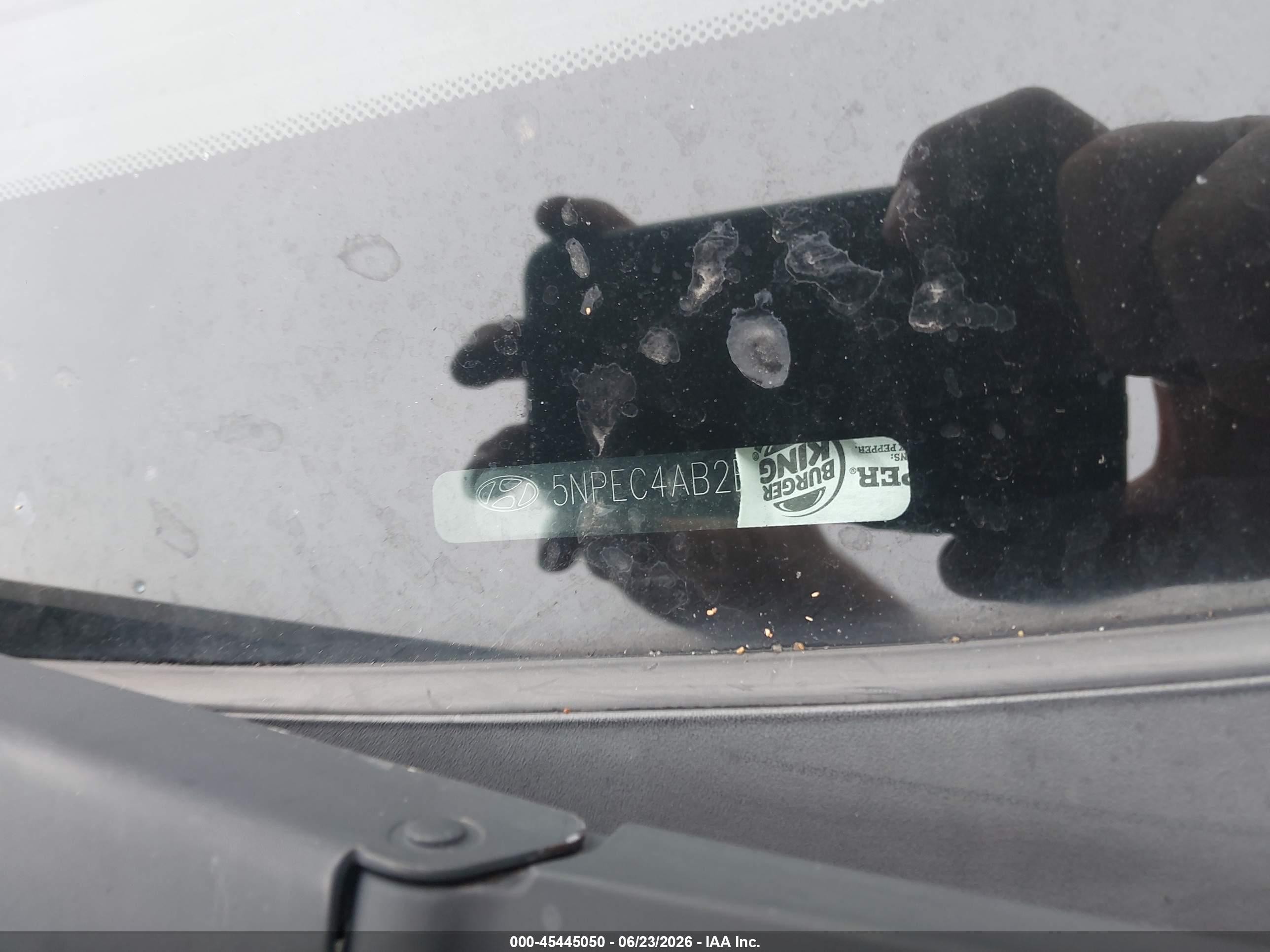 2011 Hyundai Sonata Se 2.0t Серый vin: 5NPEC4AB2BH317112