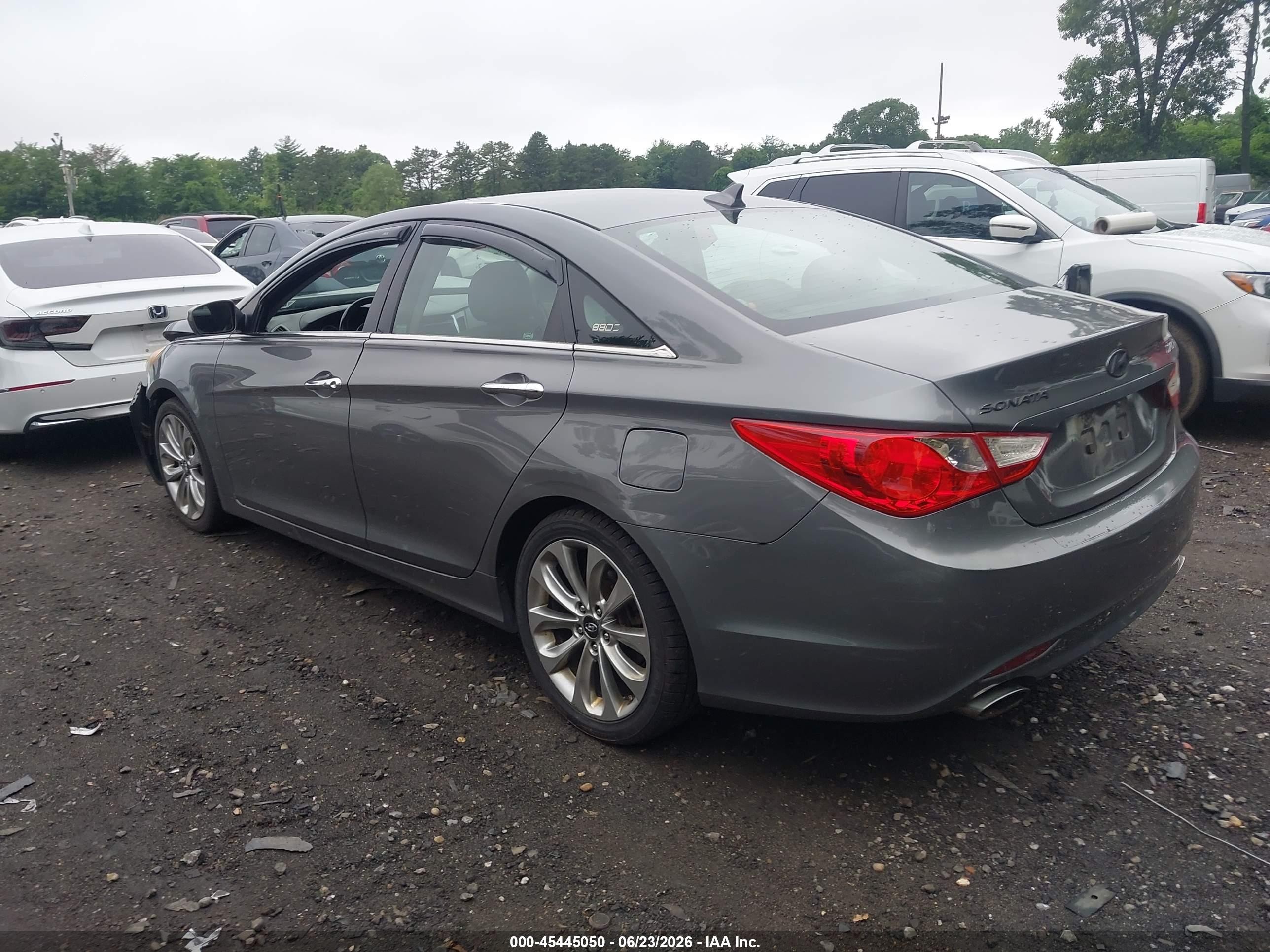 2011 Hyundai Sonata Se 2.0t Серый vin: 5NPEC4AB2BH317112