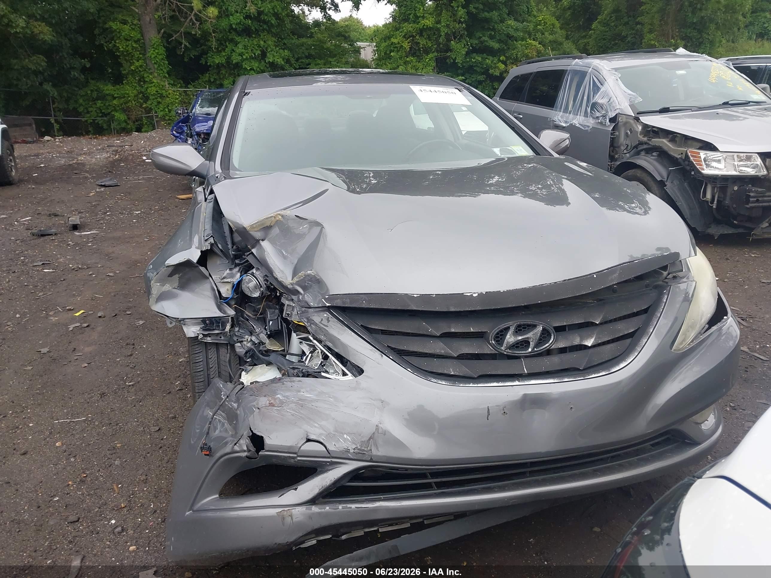 2011 Hyundai Sonata Se 2.0t Серый vin: 5NPEC4AB2BH317112