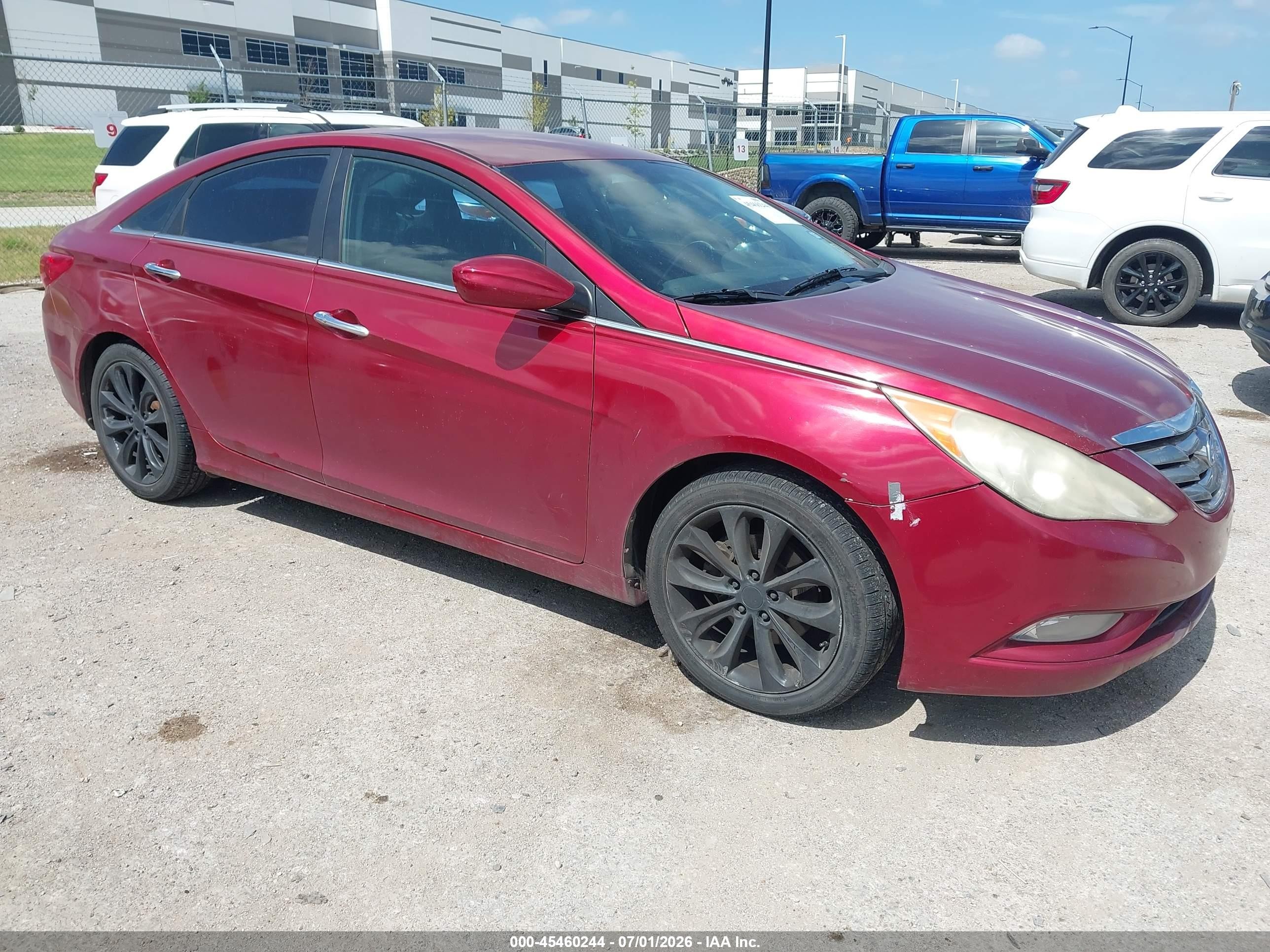 2012 Hyundai Sonata Se 2.0t Red vin: 5NPEC4AB2CH326975