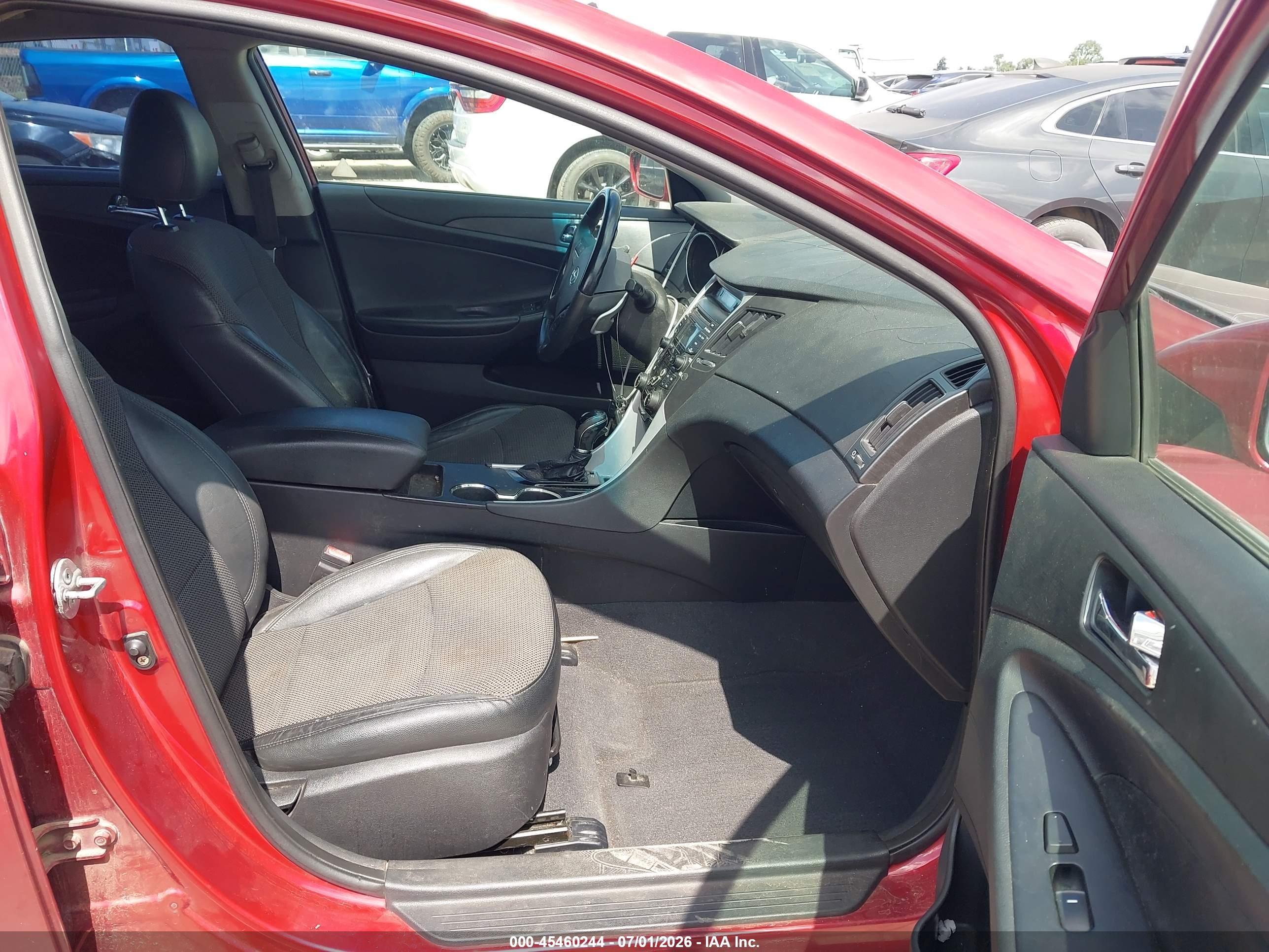 2012 Hyundai Sonata Se 2.0t Red vin: 5NPEC4AB2CH326975