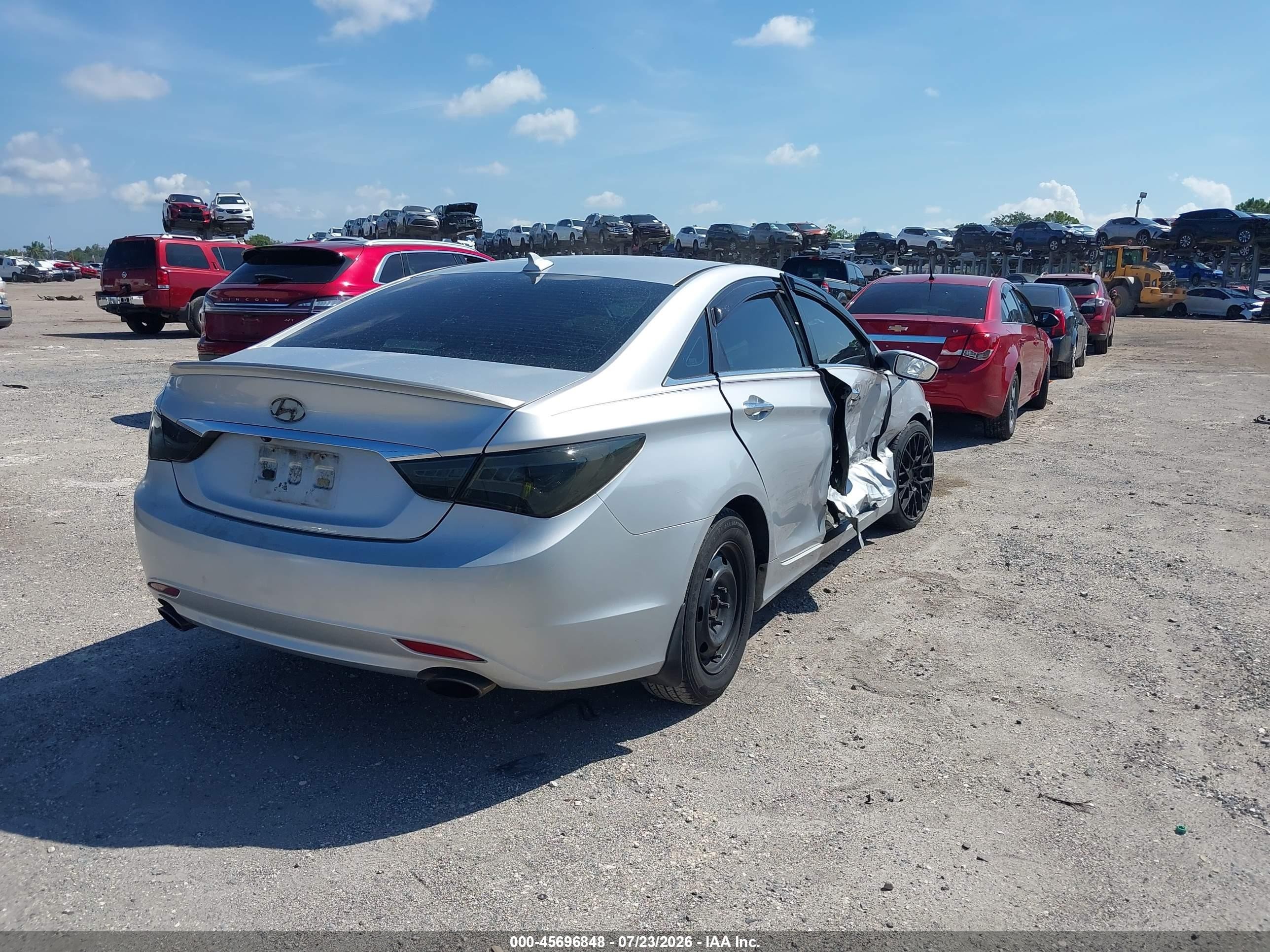 2012 Hyundai Sonata Se 2.0t Серебряный vin: 5NPEC4AB2CH341573