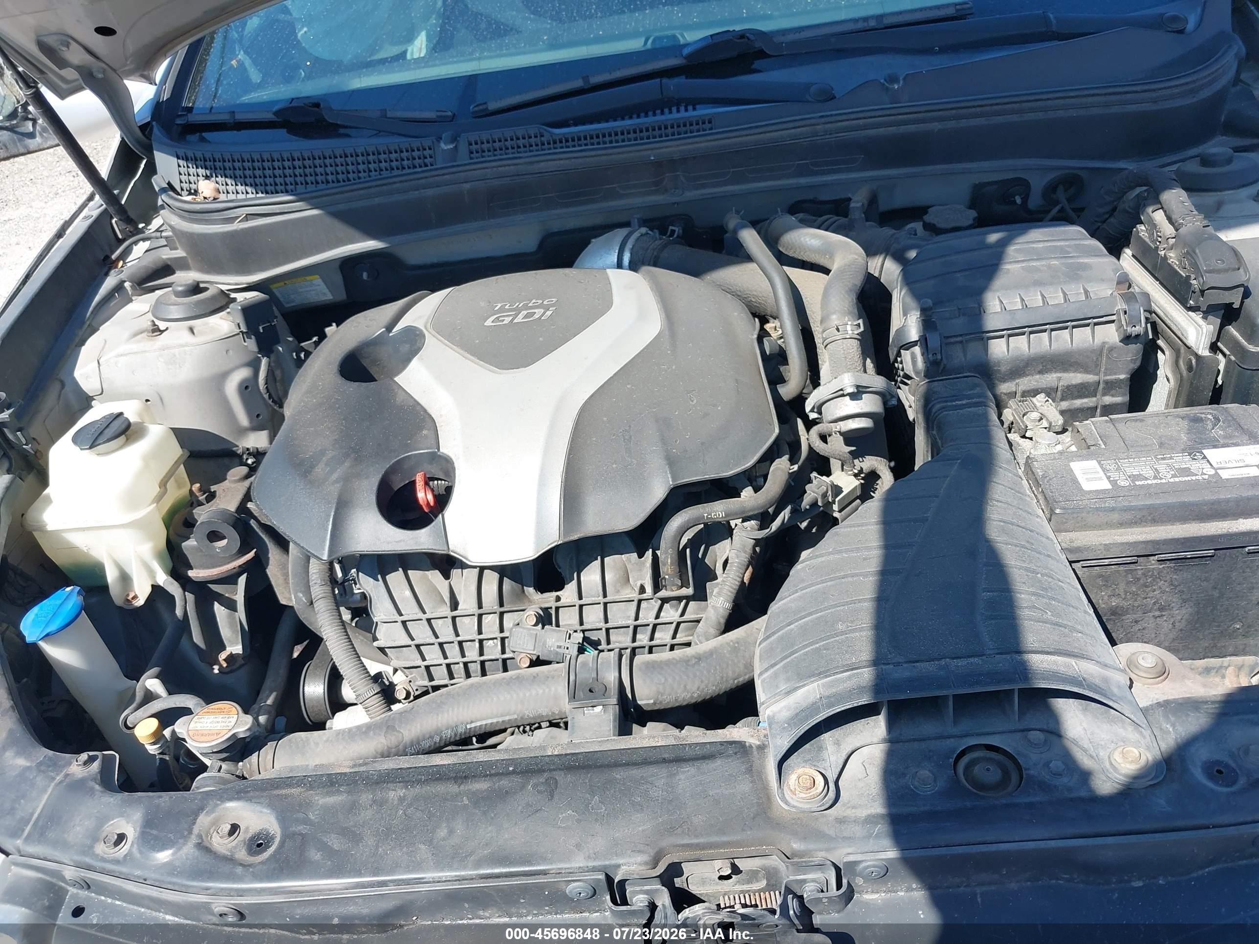 2012 Hyundai Sonata Se 2.0t Серебряный vin: 5NPEC4AB2CH341573