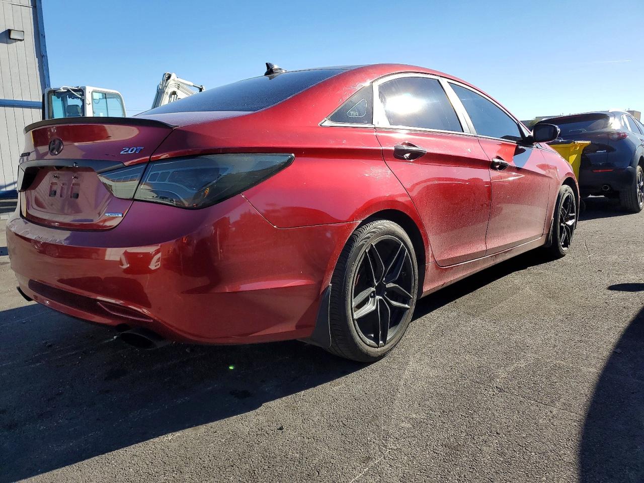2012 Hyundai Sonata Limited 2.0t Burgundy vin: 5NPEC4AB2CH347986