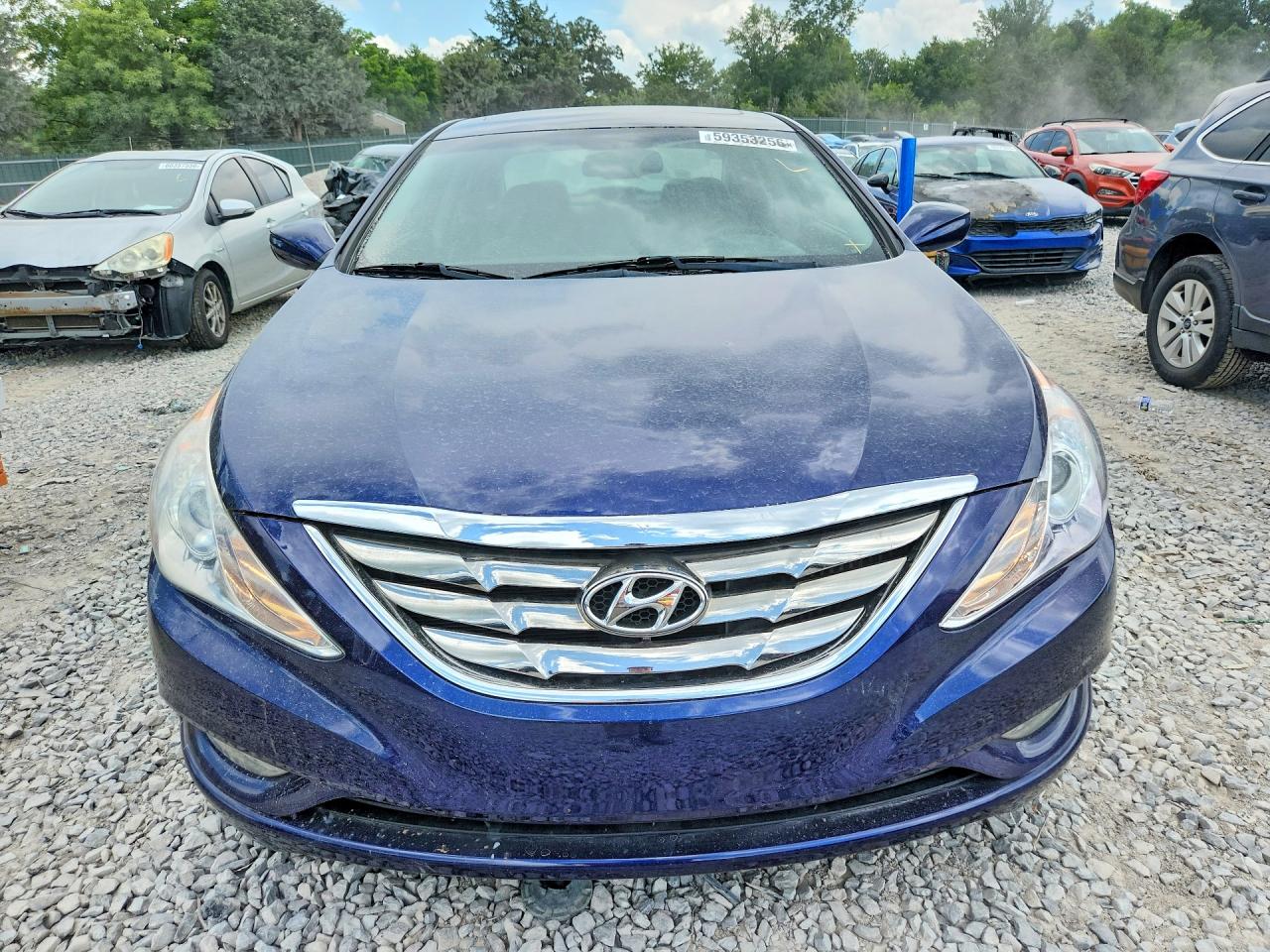 2012 Hyundai Sonata Se 2.0t Blue vin: 5NPEC4AB2CH384861