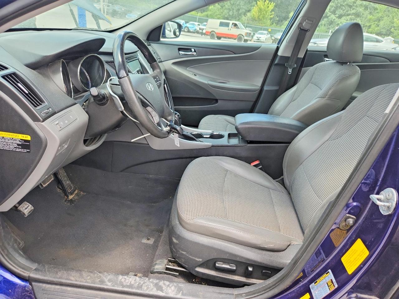 2012 Hyundai Sonata Se 2.0t Blue vin: 5NPEC4AB2CH384861