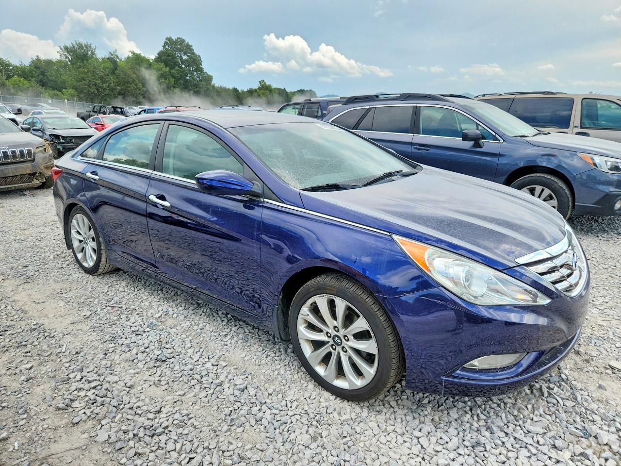 2012 Hyundai Sonata Se 2.0t Blue vin: 5NPEC4AB2CH384861