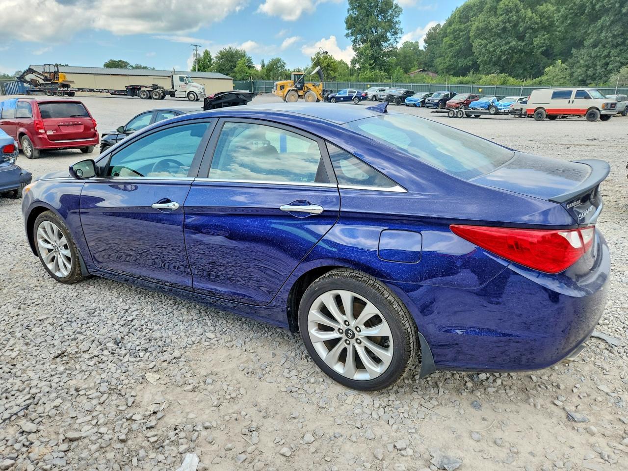 2012 Hyundai Sonata Se 2.0t Blue vin: 5NPEC4AB2CH384861