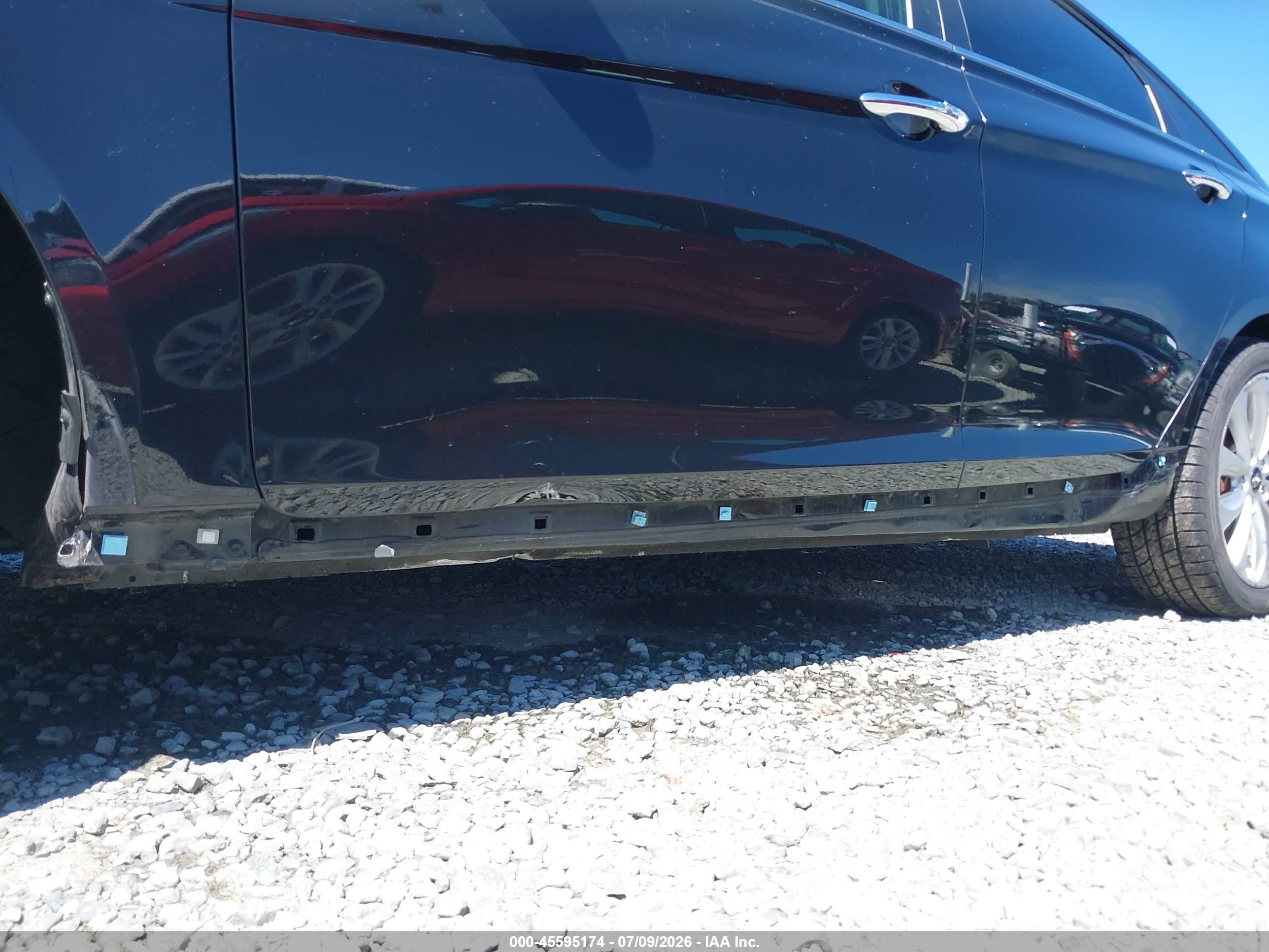 2012 Hyundai Sonata Se 2.0t Black vin: 5NPEC4AB2CH426817