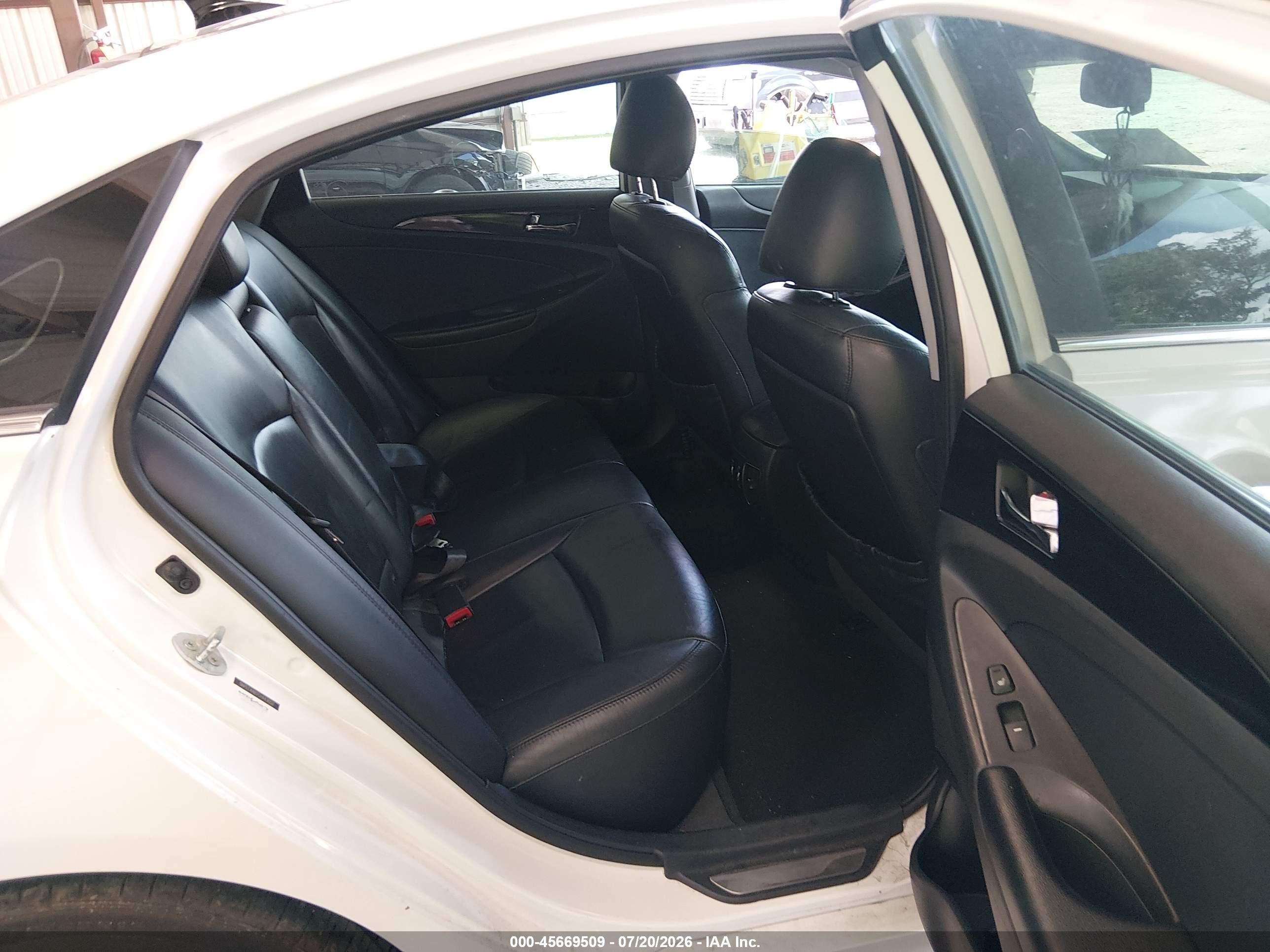 2012 Hyundai Sonata Limited 2.0t White vin: 5NPEC4AB2CH443052