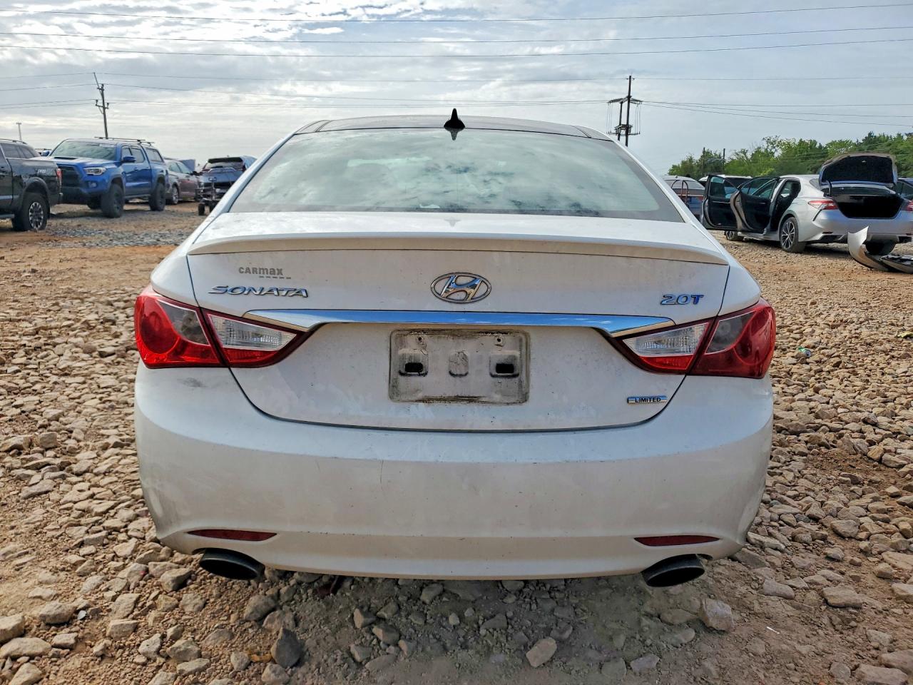 2012 Hyundai Sonata Limited 2.0t White vin: 5NPEC4AB2CH454438