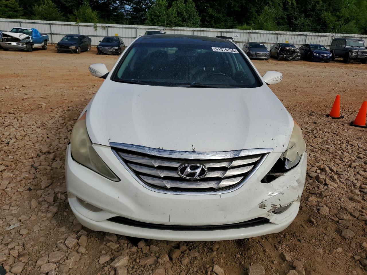 2012 Hyundai Sonata Limited 2.0t White vin: 5NPEC4AB2CH454438