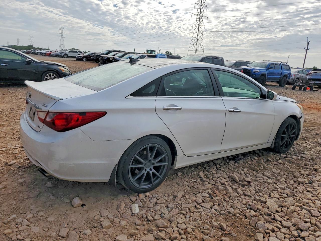 2012 Hyundai Sonata Limited 2.0t White vin: 5NPEC4AB2CH454438