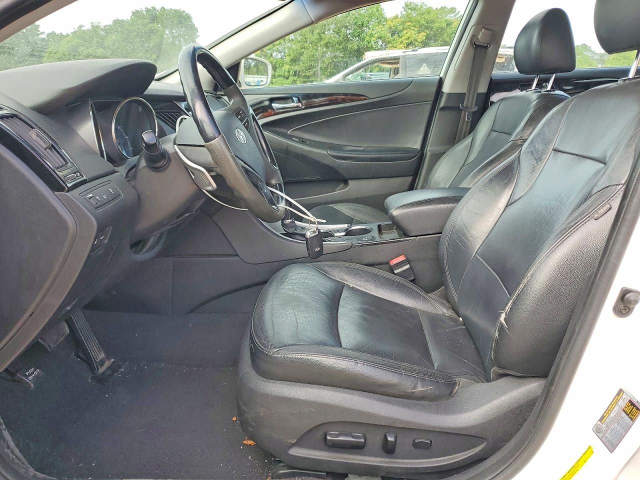 2012 Hyundai Sonata Limited 2.0t White vin: 5NPEC4AB2CH454438