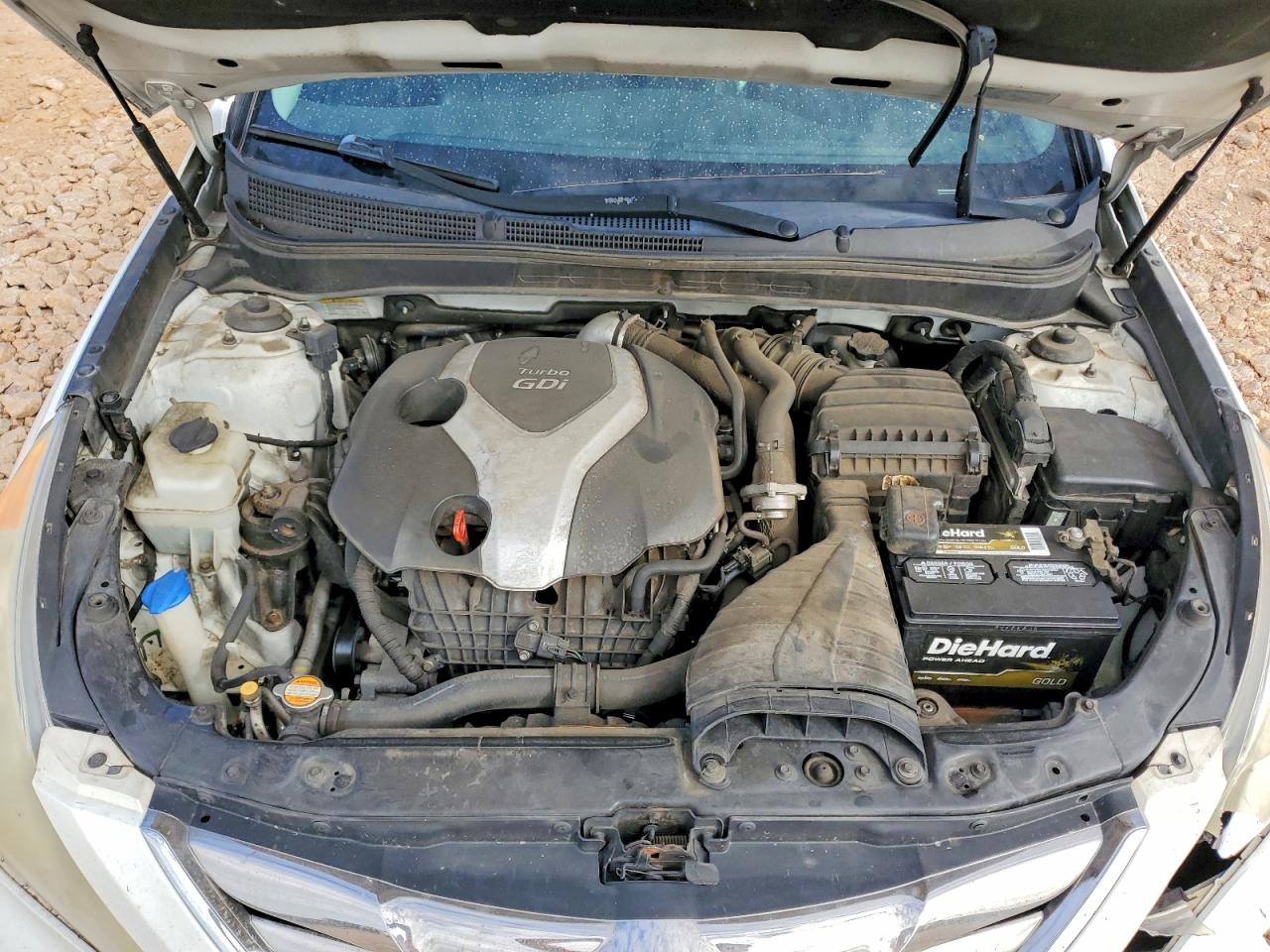 2012 Hyundai Sonata Limited 2.0t White vin: 5NPEC4AB2CH454438