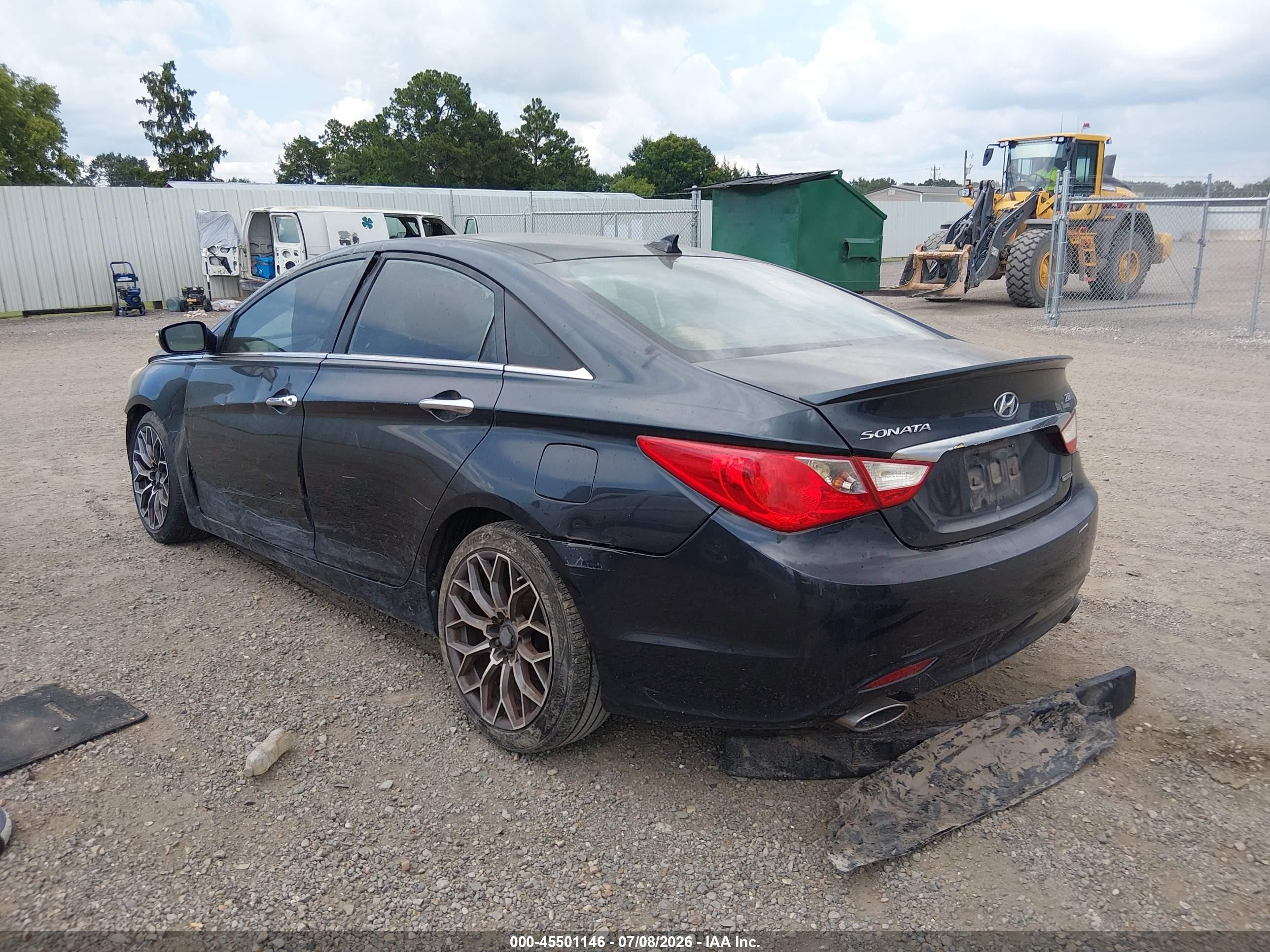 2012 Hyundai Sonata Limited 2.0t Dark Blue vin: 5NPEC4AB2CH478142