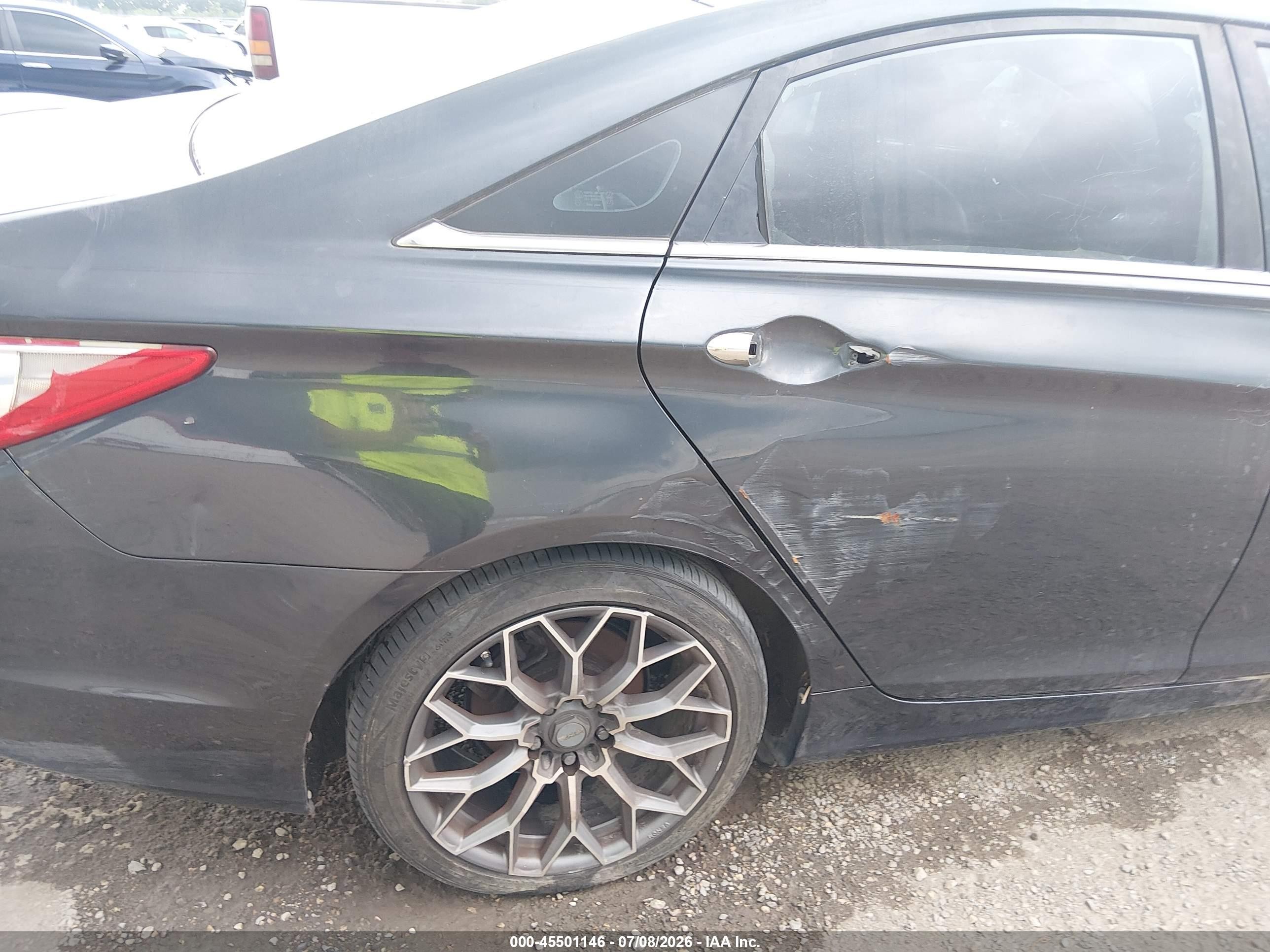 2012 Hyundai Sonata Limited 2.0t Dark Blue vin: 5NPEC4AB2CH478142