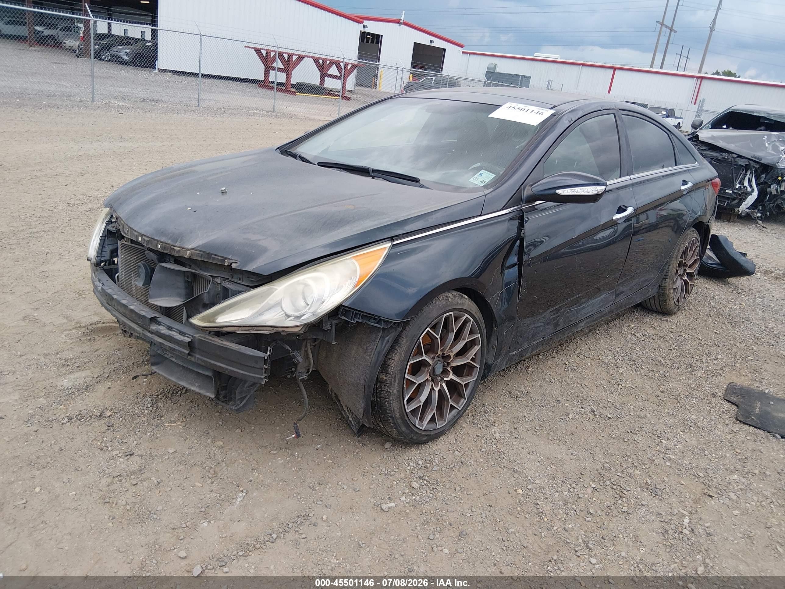 2012 Hyundai Sonata Limited 2.0t Dark Blue vin: 5NPEC4AB2CH478142