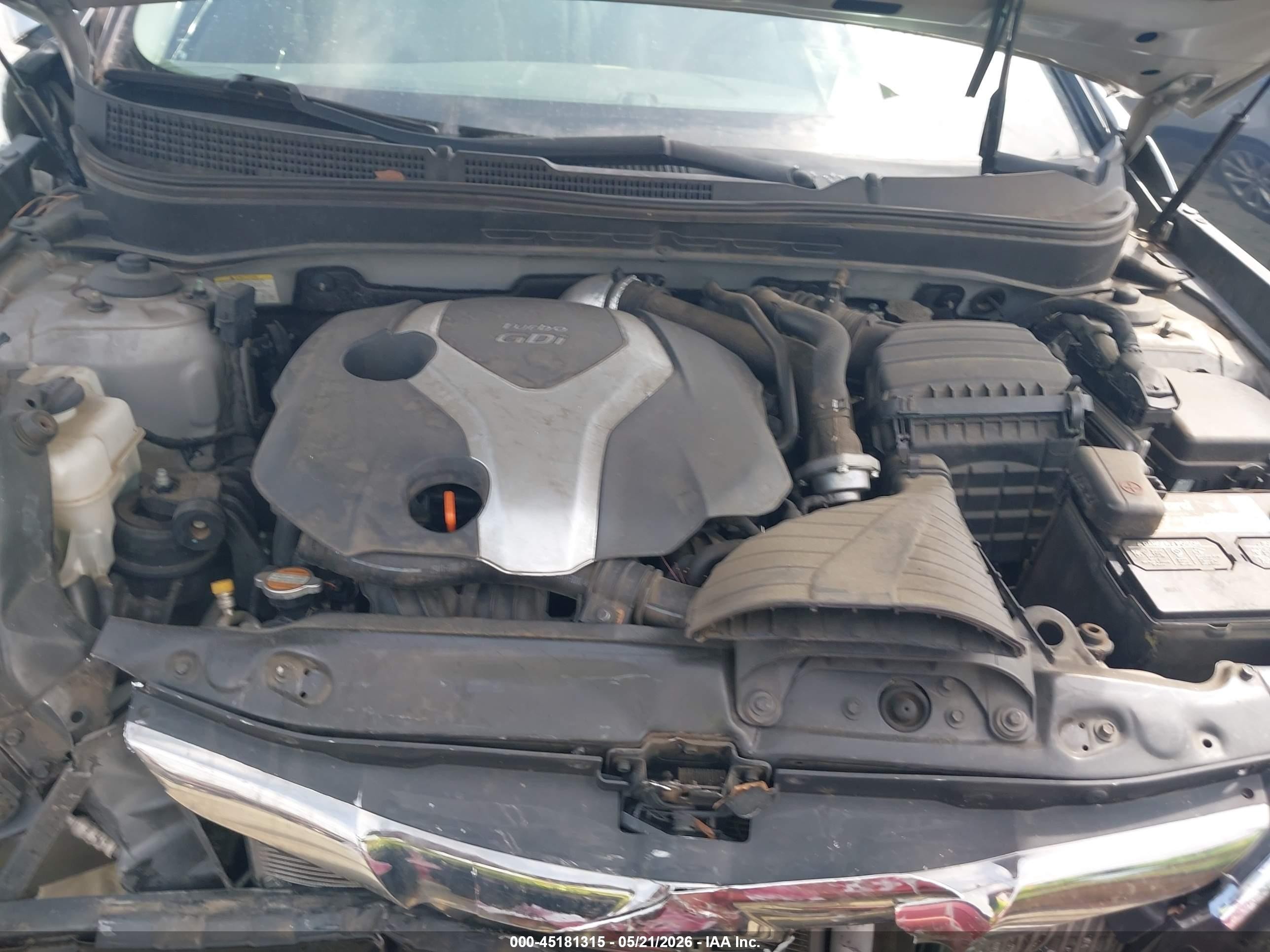 2012 Hyundai Sonata Limited 2.0t Silver vin: 5NPEC4AB2CH491747