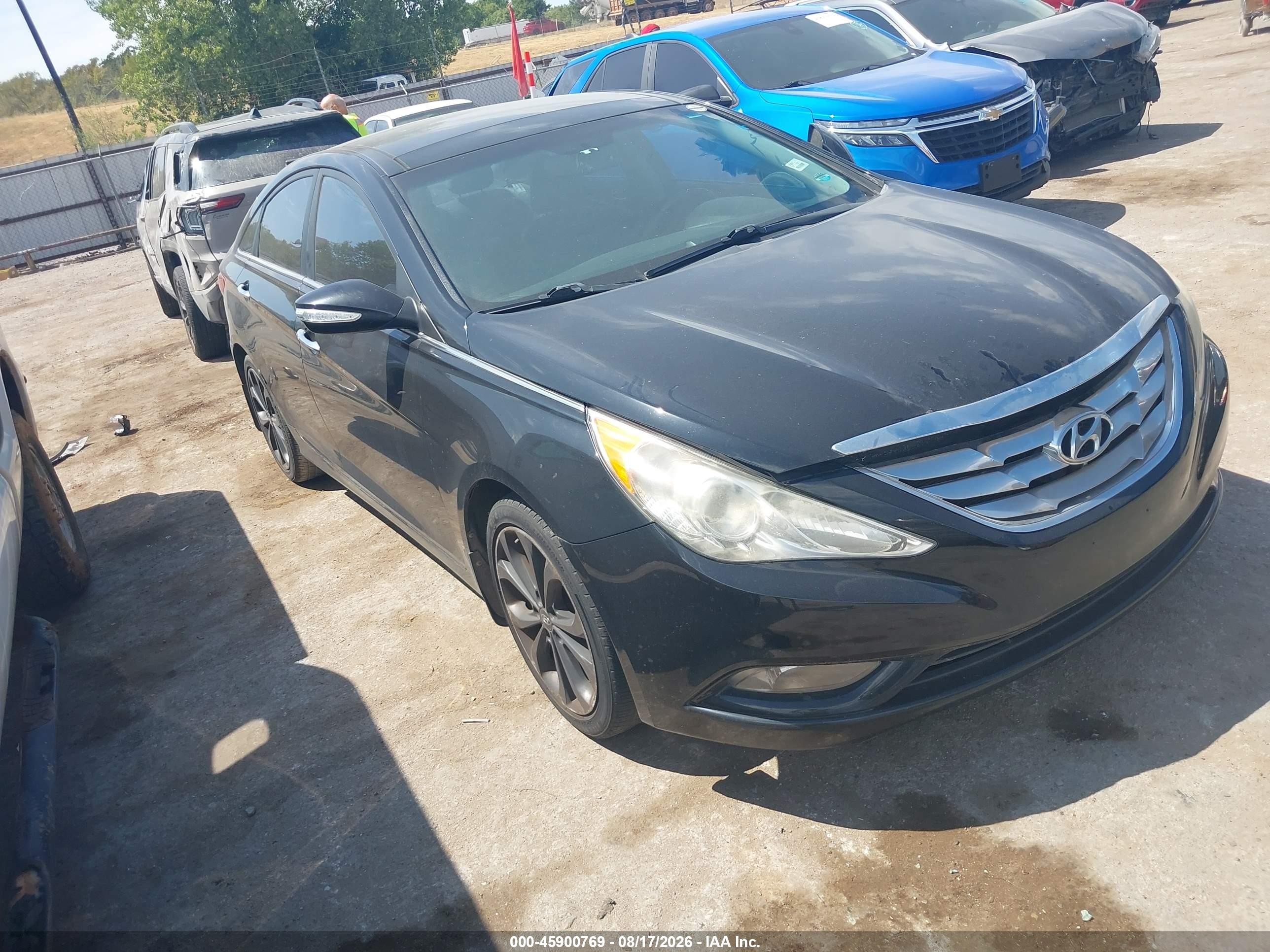 2013 Hyundai Sonata Limited 2.0t Черный vin: 5NPEC4AB2DH585421