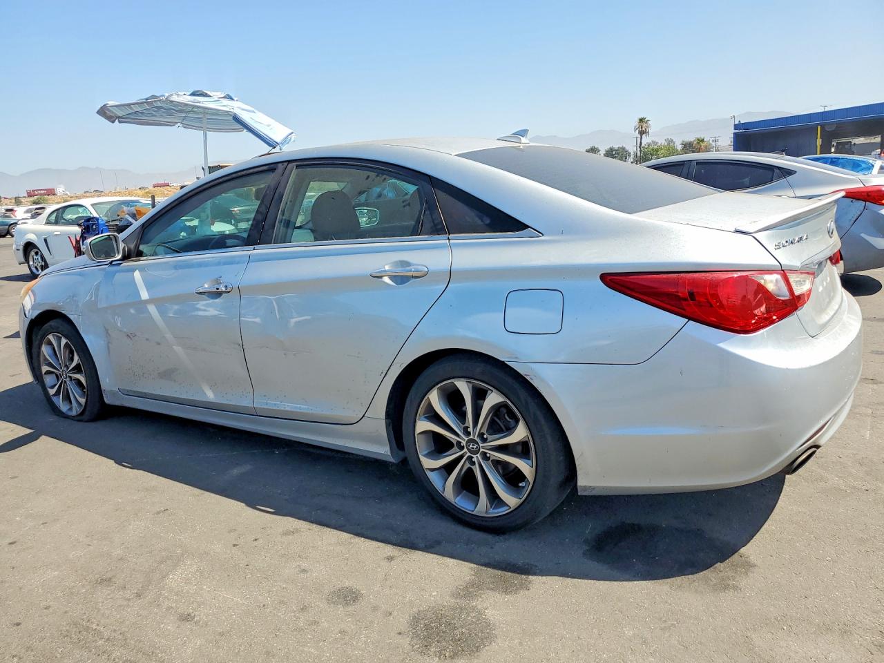 2013 Hyundai Sonata Limited 2.0t Silver vin: 5NPEC4AB2DH634259