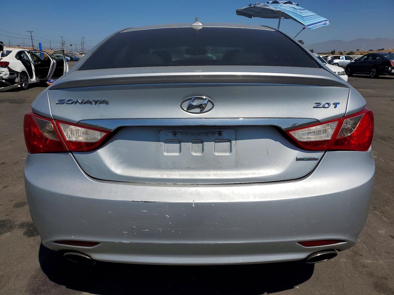 2013 Hyundai Sonata Limited 2.0t Silver vin: 5NPEC4AB2DH634259