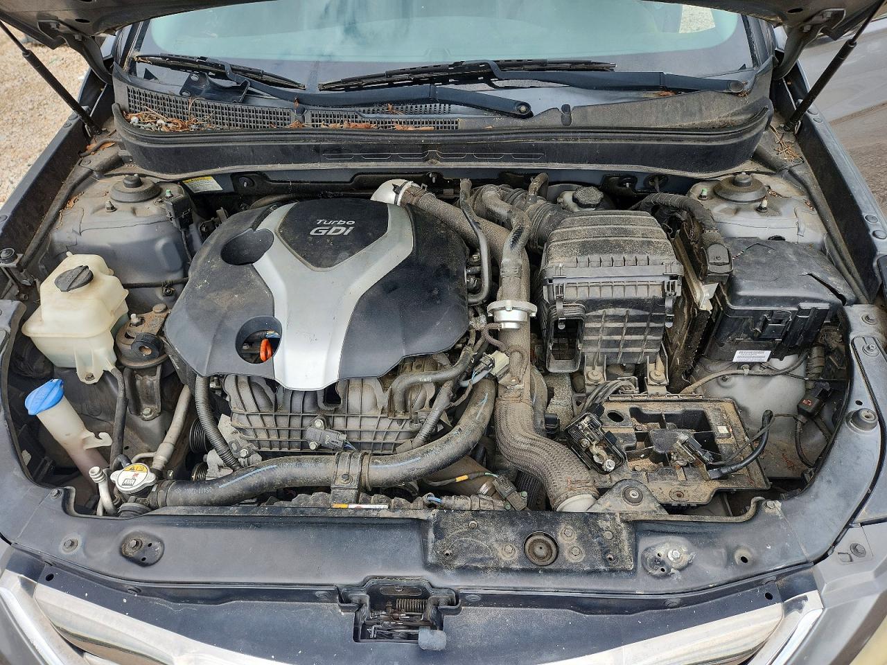2013 Hyundai Sonata Se 2.0t Gray vin: 5NPEC4AB2DH764624