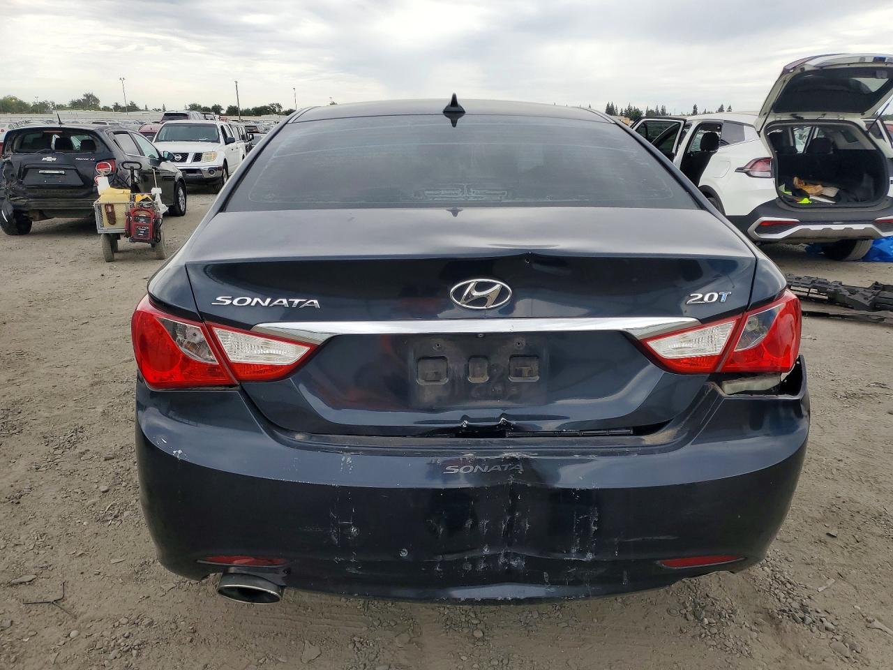 2013 Hyundai Sonata Se 2.0t Blue vin: 5NPEC4AB2DH765448