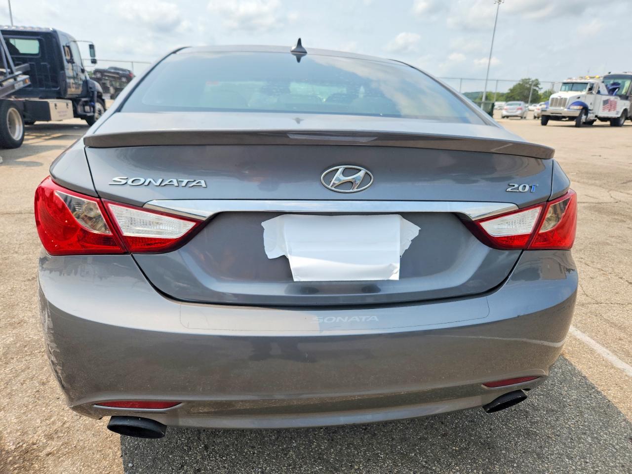 2013 Hyundai Sonata Se 2.0t Gray vin: 5NPEC4AB2DH791970
