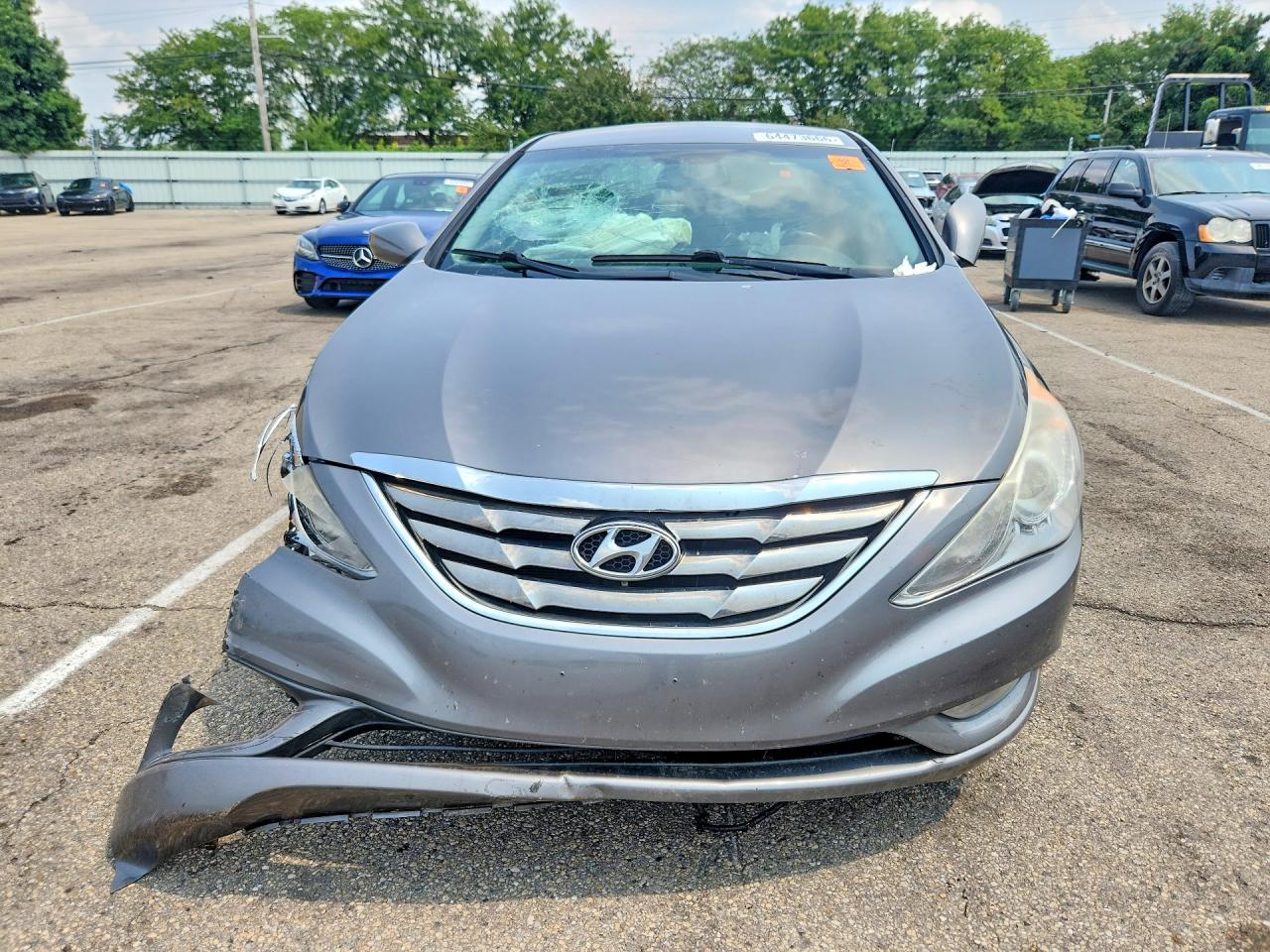2013 Hyundai Sonata Se 2.0t Gray vin: 5NPEC4AB2DH791970