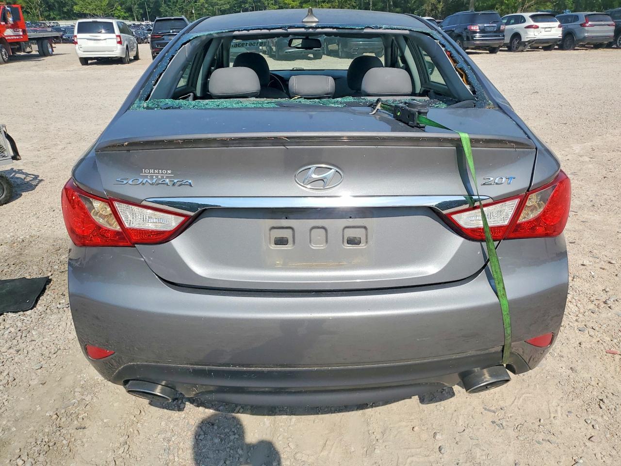 2014 Hyundai Sonata Se 2.0t Gray vin: 5NPEC4AB2EH824726