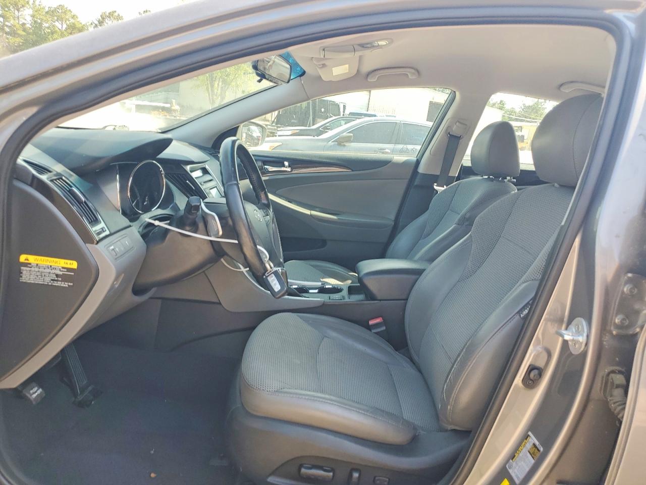 2014 Hyundai Sonata Se 2.0t Gray vin: 5NPEC4AB2EH824726