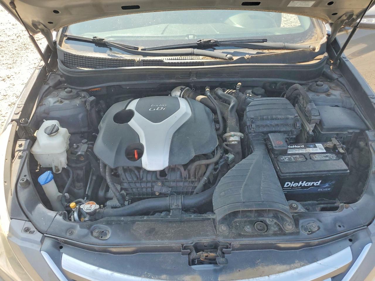 2014 Hyundai Sonata Se 2.0t Gray vin: 5NPEC4AB2EH824726