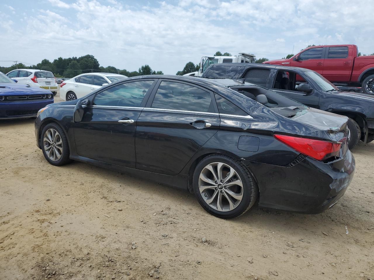 2014 Hyundai Sonata Se Black vin: 5NPEC4AB2EH842188