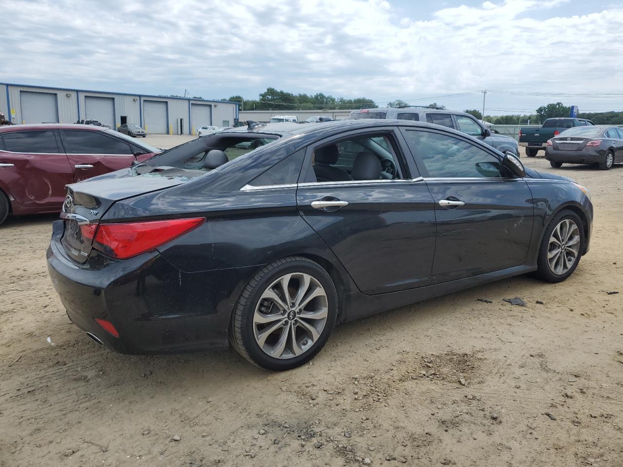 2014 Hyundai Sonata Se Black vin: 5NPEC4AB2EH842188