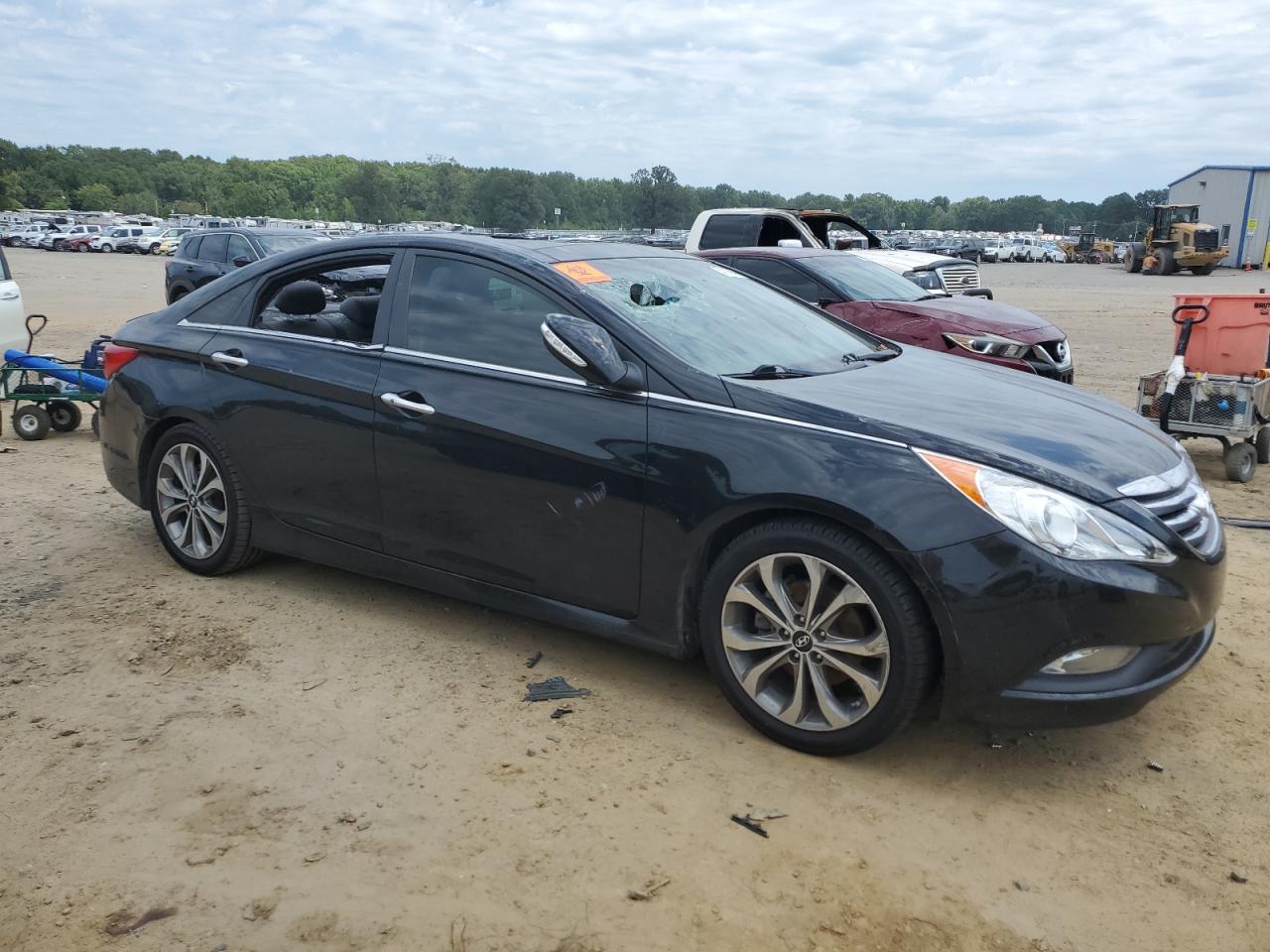 2014 Hyundai Sonata Se Black vin: 5NPEC4AB2EH842188