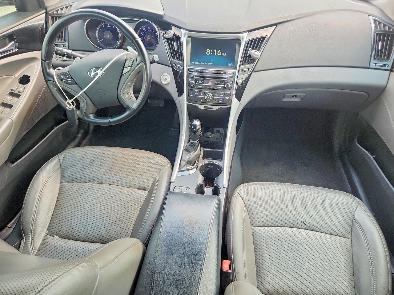 2014 Hyundai Sonata Limited 2.0t Black vin: 5NPEC4AB2EH842188