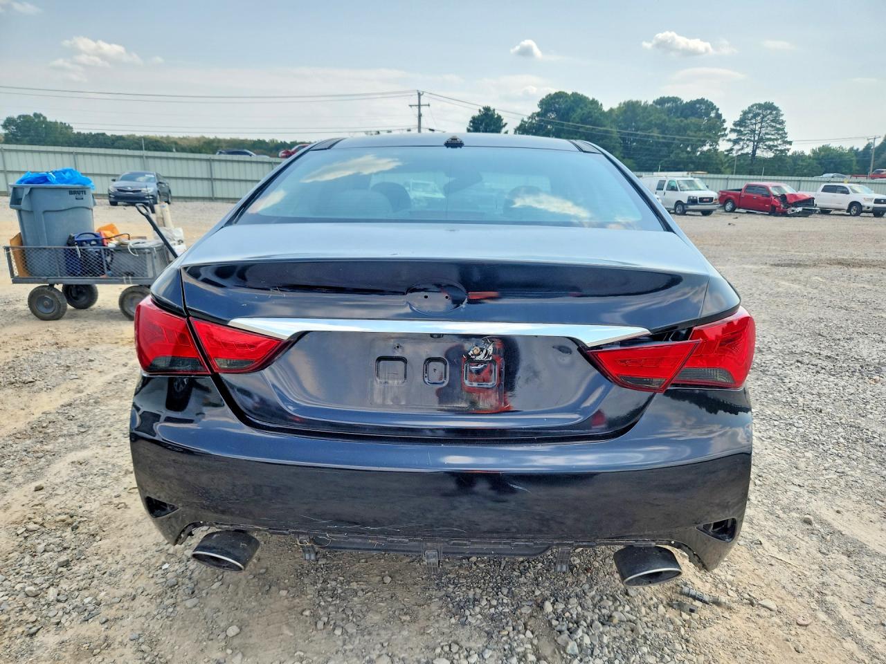 2014 Hyundai Sonata Limited 2.0t Black vin: 5NPEC4AB2EH842188