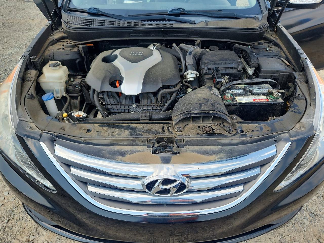 2014 Hyundai Sonata Limited 2.0t Black vin: 5NPEC4AB2EH842188